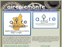 Tablet Screenshot of airepiemonte.org